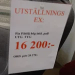 Fåtölj Fia inklusive pall från Brunstad/Reapris 16 200:-