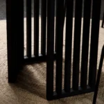 Akustik matbord runt