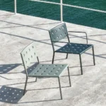 Balcony loungestol med armstöd