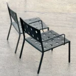 Balcony loungestol med armstöd