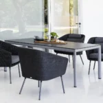 Drop matbord 200×100 cm
