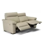 Estremo C126 soffa med recliner i tyg eller läder