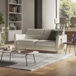 Greg C200 soffa med recliner i tyg eller läder
