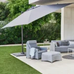 Hyde luxe parasoll med tilt 300×300 cm