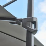 Hyde luxe parasoll med tilt 300×300 cm