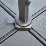 Hyde luxe parasoll 300×400 cm