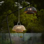 Illusion hängande lampa med eller utan golvstativ