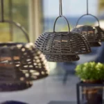 Illusion hängande lampa med eller utan golvstativ