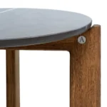 Iris sidobord sten-topp