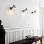 NJP vägglampa kort arm