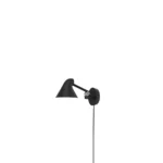 NJP vägglampa kort arm