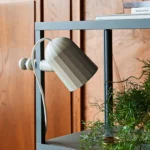 Noc lampa med klämfäste
