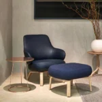 Pillo fåtölj låg läder