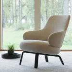 Pillo fåtölj låg läder