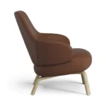 Pillo fåtölj låg läder