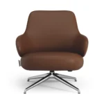 Pillo fåtölj låg läder