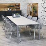 Pure matbord 280×100 cm