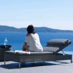 Rest solsäng Tex singel