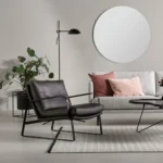 Shabby fåtölj med eller utan armstöd