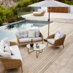 Sunshade parasoll med tilt Ø300 cm